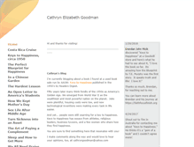 Tablet Screenshot of cathryngoodman.com